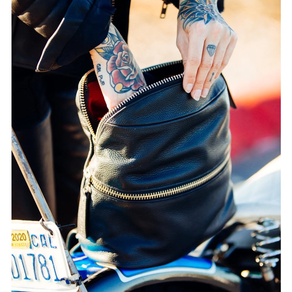 Atwyld MILES MINI LEATHER BACKPACK